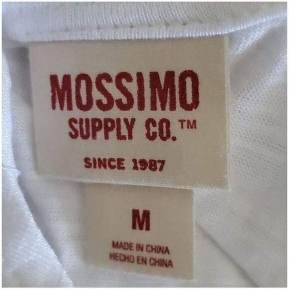 Mossimo Supply Co. Womens White Cross-Back Short Sleeve Shirt Size Medium - Picture 7 of 10